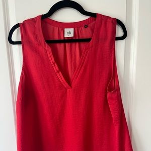 Cabi gorgeous bright deep orange size large silky fabric no smoking no pet home